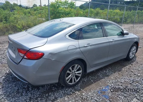 2015 Chrysler 200 Limited z USA, uszkodzony, nr VIN 1C3CCCAB3FN701217